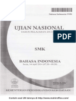 Contoh Soal UN B. Indonesia SMK PDF