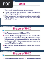 2.1 History Unix Linux