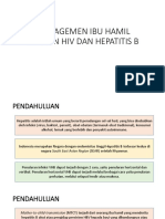 Managemen Ibu Hamil Dengan Hiv Dan Hepatitis B