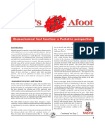 Biomechanical Foot Function - A Podiatric Perspective