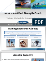 Training Methods For Endurance Sport