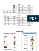 Learn English adjectives to describe people