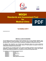 Medical Clinics Accreditation Standards PDF