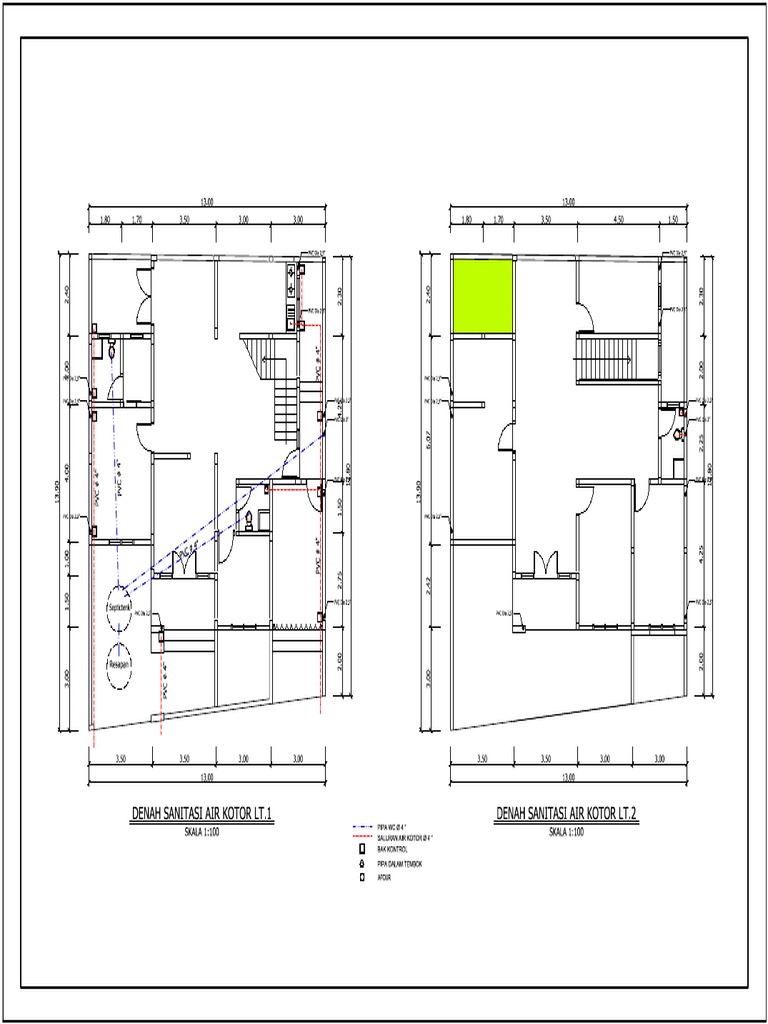Denah Sanitasi Air Kotor | PDF Denah Sanitasi Air Bersih Dan Air Kotor Denah Sanitasi Air Kotor | PDF - Denah Sanitasi Air Bersih Dan Air Kotor