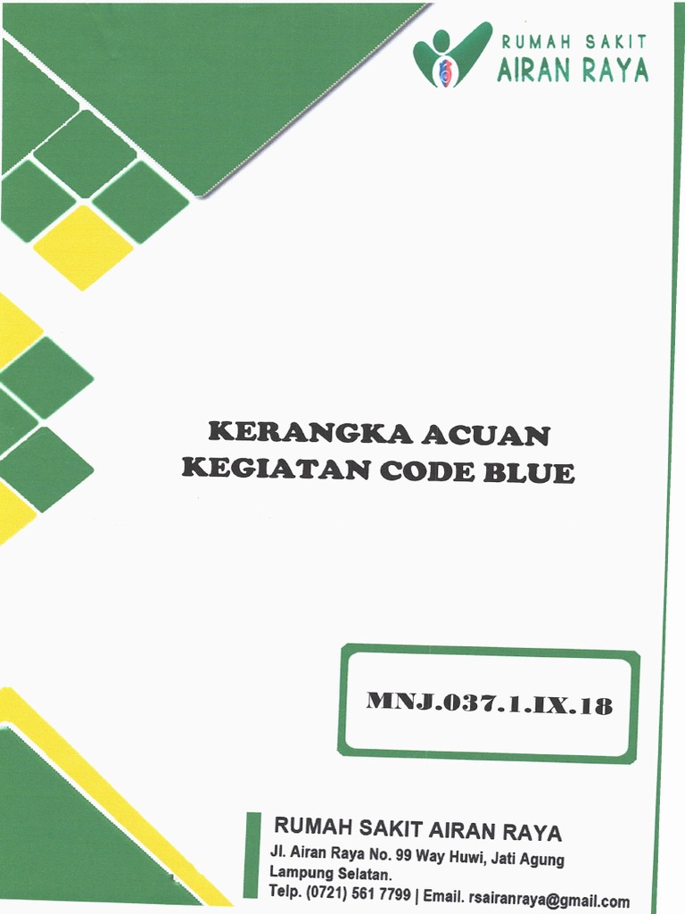 Tor, Evaluasi, Materi, Undangan, Nilai Pretest Posttest (Code Blue ...