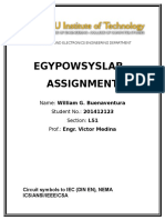 Egypowsyslab - Assignment: Name: William G. Buenaventura Student No.: 201412123 Section: L51 Prof.: Engr. Victor Medina