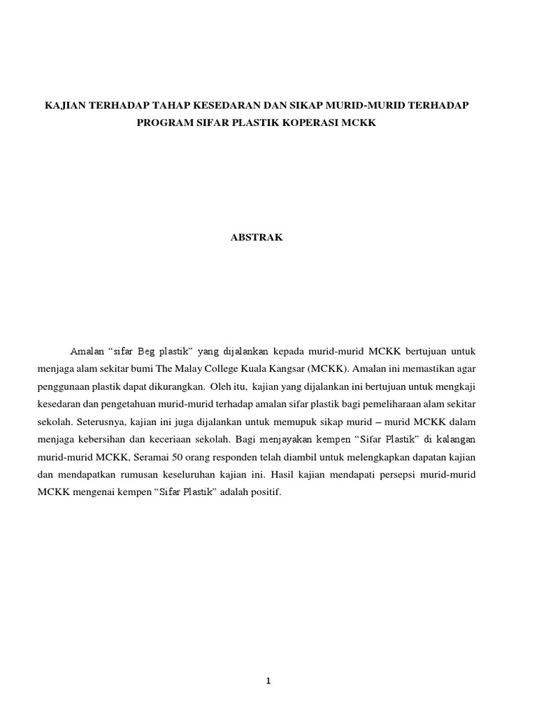 Laporan Kajian Tindakan 2018 Pdf