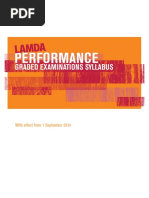 Grade 5 Lamda Acting Sheet | PDF