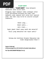 Ga Ribet 62812 8688 7982 Jasa Ketik Label Undangan Jogja