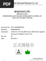 SK6805-2427 LED Datasheet PDF