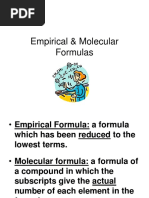 Gen-Chem-1 Empirical and - Molecular Formulas Lesson-6