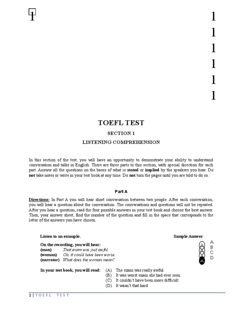 Tryout TOEFL Ligamers PDF Question Books