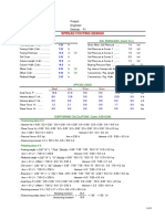 Spread Footing Design: Project: Engineer: Descrip: F1