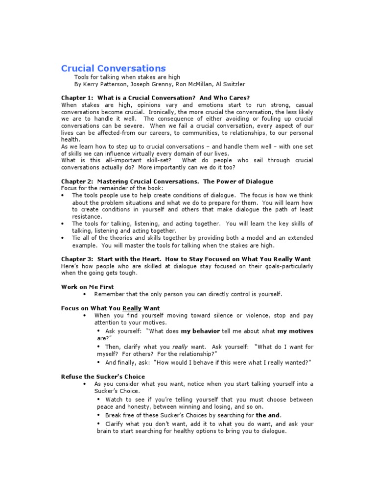 Difficult Conversations Training: Summary of Techniques, image size:768x1024
