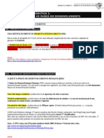 SEBENTA 9º ANO - Unidade 1 - PAÍSES DESENVOLVIDOS VS PAÍSES EM DESENVOLVIMENTO.