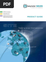 Keynote Sigos Product Guide 2013 PDF