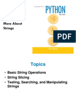 Essential string operations and methods