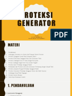 PROTEKSI GENERATOR