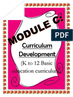K-12 Curriculum Development & School Reports
