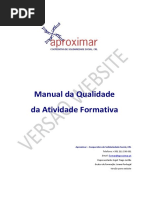 Manual Qualidade Atividade Formativa