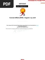 Bitul - In) GK Today August 2018 | PDF | Reserve Bank Of India ...