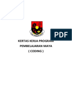 Kertas Kerja'Program Coding' HTML