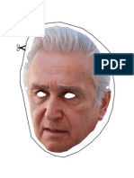 Maurice Hinchey Halloween mask