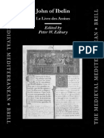 (Peter W. Edbury, Giovanni) John of Ibelin Le Liv (B-Ok - Xyz) PDF