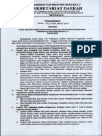 Pengumuman Hasil SKD PDF