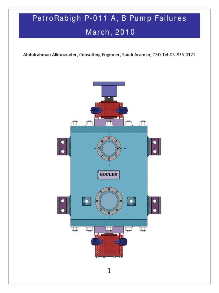 Petrorabigh VGO Pump Mechanical Seal Failures Analysis Download Free