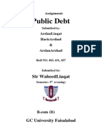 Public Debt: Sir Waheedliaqat