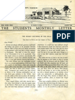 Hall, Manly P. - Students Monthly Letter 4th Year - Secret Doctrine in the Bible Nr.11