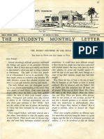 Hall, Manly P. - Students Monthly Letter 4th Year - Secret Doctrine in The Bible Nr.11