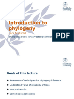 Phylogeny Lars Arvestad