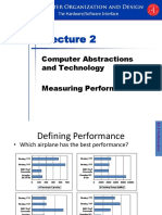 Computer Abstractions and Technology Measuring Performance