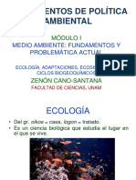 I Ecologia Ecosistemas Ciclos