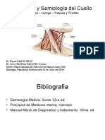 Anatomia y Semiologia Del Cuello