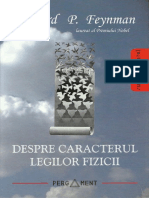 Richard Feynman - Despre caracterul legilor fizicii.pdf