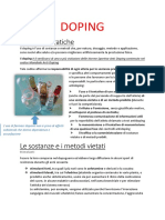 Doping Educazione Fisica