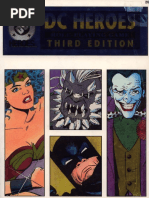 MFG245 DC Heroes RPG - Second Edition PDF | PDF | Leisure