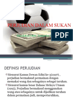 Perjudian Dalam Sukan