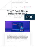 The 11 Best Code Editors for 2019 _ Elegant Themes Blog.pdf