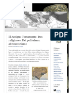 2011 11 03 El Antiguo Testamento Dos Religione Del Politeismo Al Monoteismo (Lampuzo.wordpress)