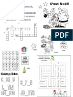 Cest Noel Feuille Dexercices 37216