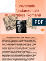 Mituri Universale Miturile Fundamentale Ale Lit Romane PDF