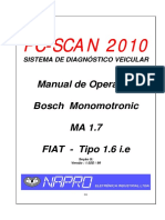 PC-SCAN 2010 Manual - MA 1.7 Diagnostics