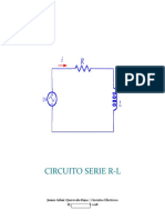 Laboratorio Circuito Serie RL