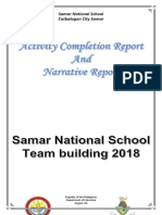 Samar National School Catbalogan City Samar: Republic of The Philippines Department of Education Region VIII