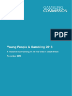 Young People and Gambling 2018 Report