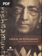 Mary Lutyens - Leituras de Krishnamurti